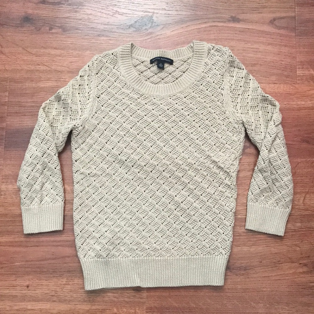 Banana Republic Open Knit Sweater